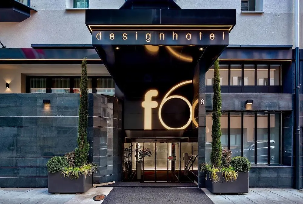 Design Hotel F6 Женева Швейцария